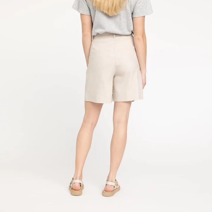 Karen Shorts  Sand Linen