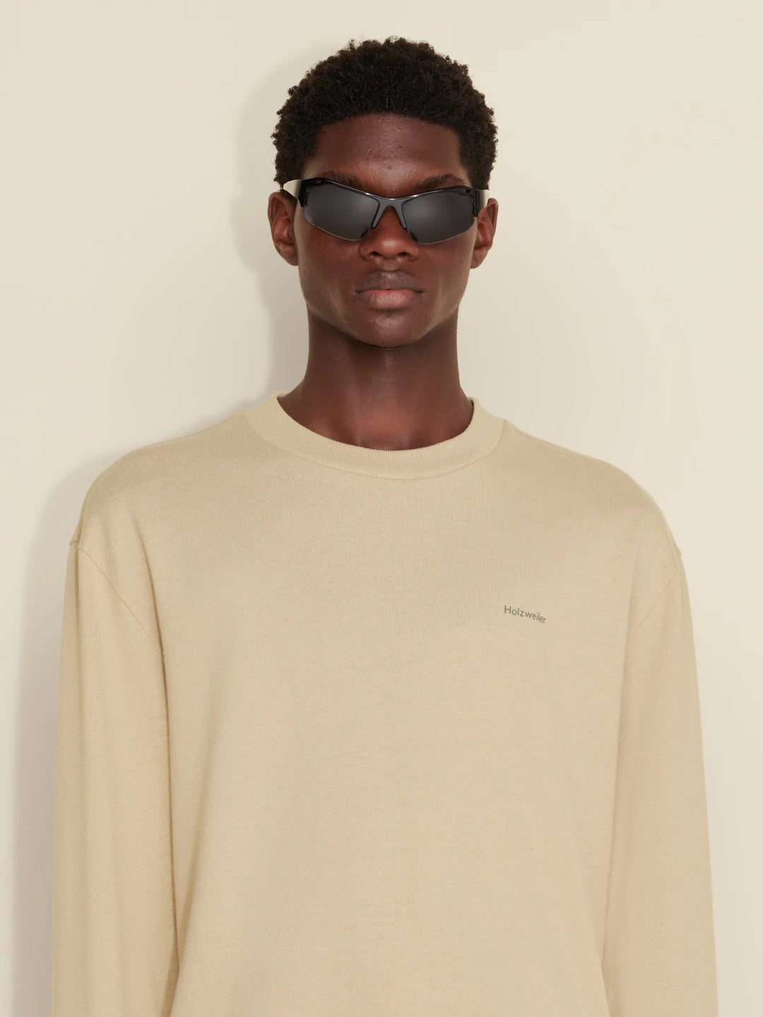 M. Relaxed Long Sleeve  Sand