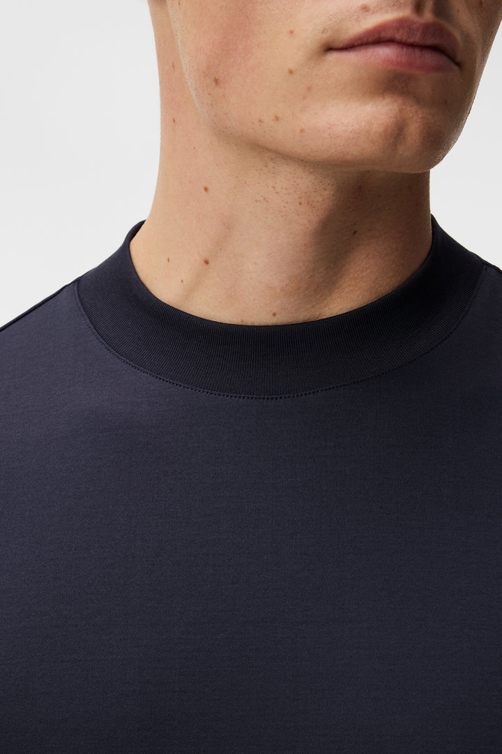 Ace Mock Neck T-shirt  Jl Navy