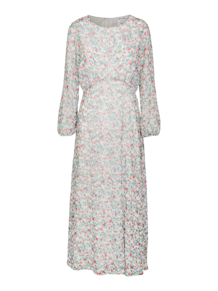 Blossom Long Dress  Flower Print