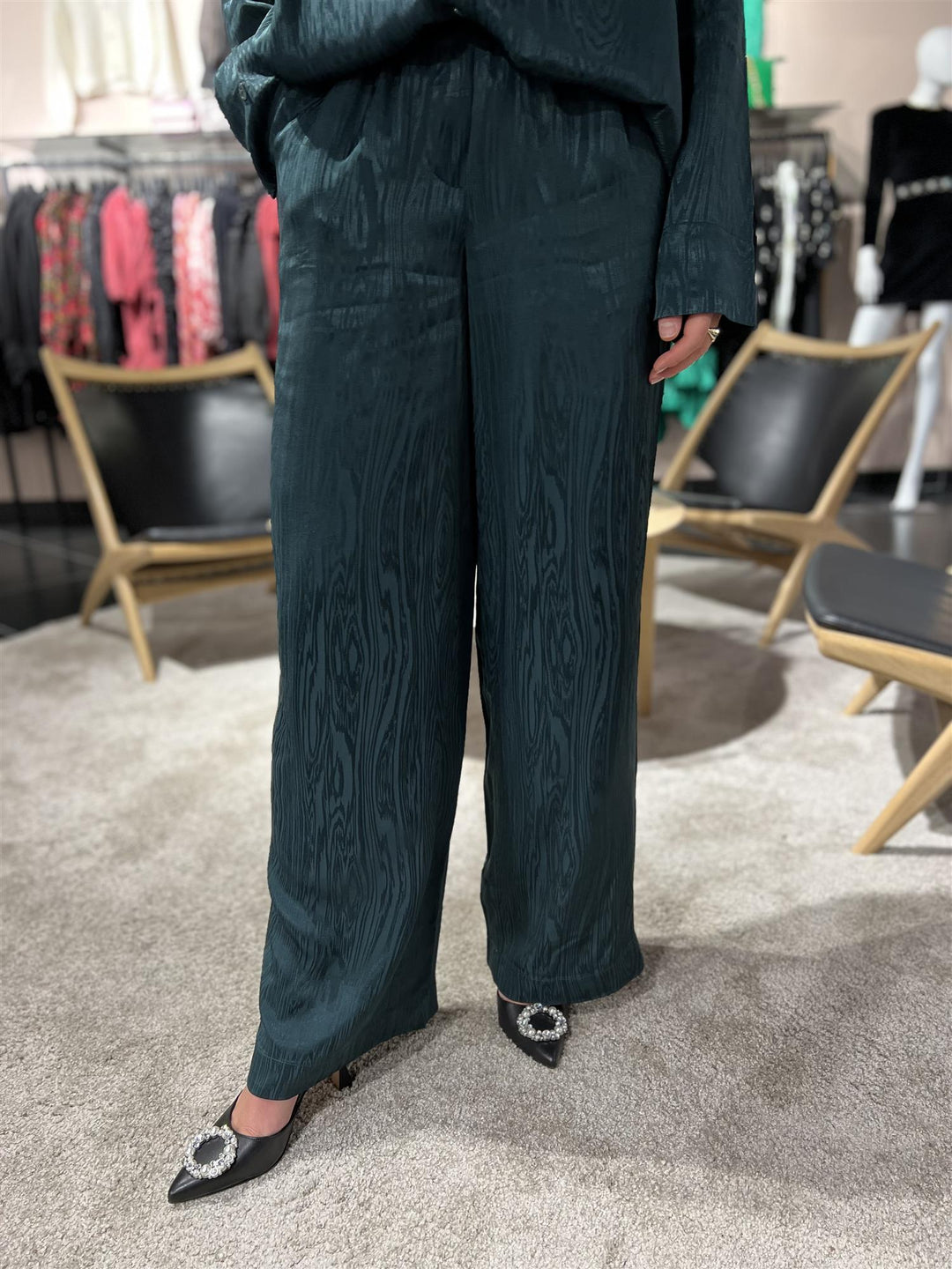 Luka Trousers  Dk. Green