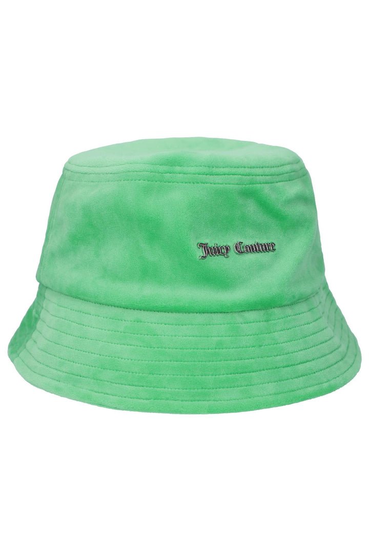 ELLIE VELOUR BUCKET HAT  Gumdrop Green